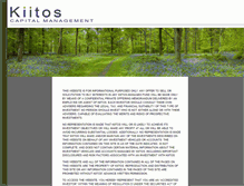 Tablet Screenshot of kiitos.com